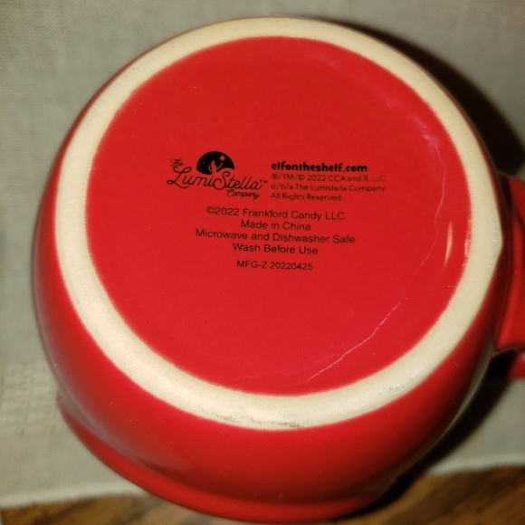 Original Elf on the Shelf 2022 Hot Cocoa Mug with Spoon - Picture 5 of 10